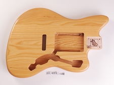 LUTHIER SPECIAL - XGP Premium USA ASH Offset Body Fits Strat® Tremolo Clear Gloss